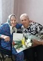 Поздравление с 95-летием жительницы  р.п. Лысые Горы,  участницы Великой Отечественной войны  П.Е. Липановой