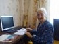 Поздравление с 90-летием жительницы  р.п. Лысые Горы ,  труженицы тыла М.Н. Бирюковой